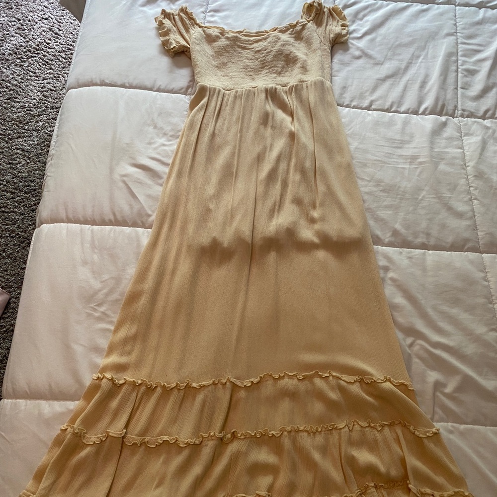 Off the shoulder dress